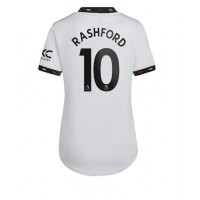 Manchester United Marcus Rashford #10 Udebanetrøje Dame 2022-23 Kortærmet